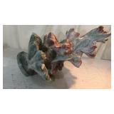 21" Floral Shaped Garden Water Fountain Z9B