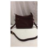 New Ganson Leather Teak Handbag Q8D