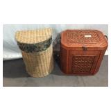 Rattan Chest & Wicker Hamper Z8C