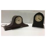 Two Vintage Mantle Clocks K7E