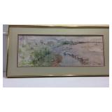 Original Watercolor by Stephanie Hudson K15F