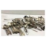 Large Collection Silver Flatware K8C