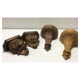 Two Sets of Corbel Shelves K8C