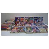 Lot Of (27) Disney VHS Tapes Y7D
