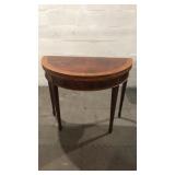 Swing Leg Demi Lune Game Table Q8B