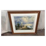 Thomas Kinkade Numbered Print Z15F