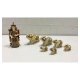 Chinese Resin Elephant Figures & More K8C