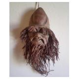 Oriental Hand-Carved Bearded Spirit Wall Hang U10C