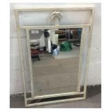 Tropical Palm Tree Metal Framed Mirror Z10C