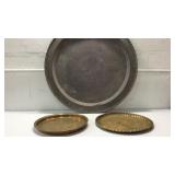 3 Brass Plates K9C