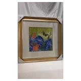 Tropical Monotype in Nice Frame Q15F
