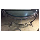 Glass Top Console Table Z9C
