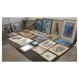 Huge Collection of Assorted Wall Art T4C