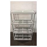 Keter 4 Tier Utility Shelf Y10B