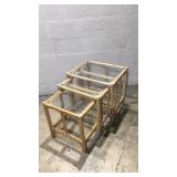 Bamboo Nesting Tables M12A