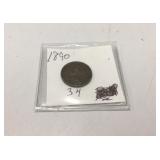 1890 Indian Head Cent M16A