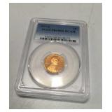 Encapsulated 1977 Penny M16A