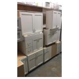 16 Piece White Cabinet Set W6C
