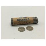 Full Roll of Buffalo Nickels K16A
