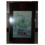 P Buckley MOSS Print MICHIGAN U15F