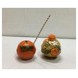 Tropical Orange Radio & Sugar Bowl U13C