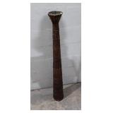 Large Wicker Candlestick Holder Q11A