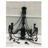Black Plastic Chandelier K11A