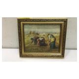 3 Farm Women Art Framed M15E