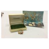 Vintage Krememtz Circle Pin w/Box KJC