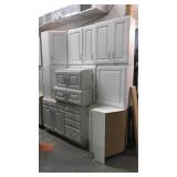 13 Piece White Kitchen Cabinet Set W6A