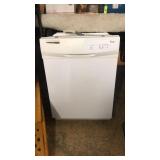 White Whirlpool Dishwasher W12C