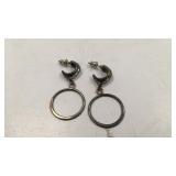 Pair of Sterling Silver Earrings MJC
