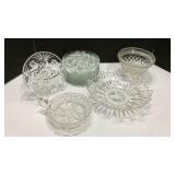 Assorted Antique Cut Glass K14D