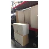 5 White Cabinets W3C