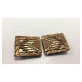 Antique Art Deco Belt Buckle KJC