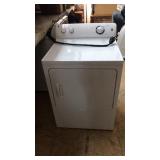White GE Dryer W9B