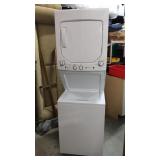 White GE Stack Washer Dryer W5A