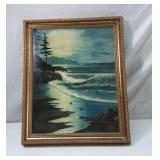 Russ Campell Ocean Painting Q15E