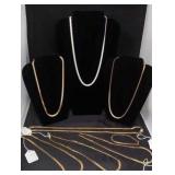 Gold Filled and Plated Necklace Chains SJC