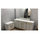 Dresser w Mirror & Nightstand K12C