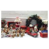 Large Lot of Christmas Decorations K14B