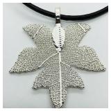 Natural Leaf Pendant SJC
