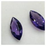 Stunning Genuine Amethyst Gemstones SJC