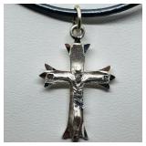 Silver Cross Pendant Pendant SJC