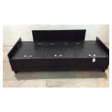 Wood Bench w Storage T8B