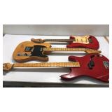 1 Bass & 2 Electric Guitars Q11C