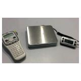 Royal Digital Scale & P-Touch Labeler K13D