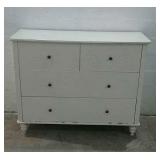 Deep Drawer Dresser w/ Glass Top T13A