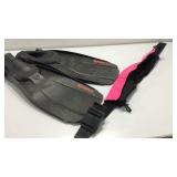 Pair of Regular Size Flippers and Belt K13C