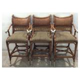 3 Tommy Bahama Style Barstools T11A